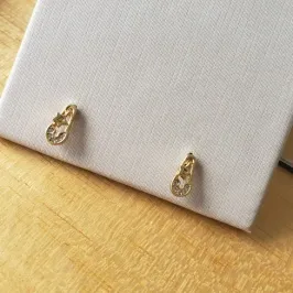 BRINCO OURO ALFINETE