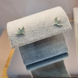 BRINCO OURO ANDORINHA LISA