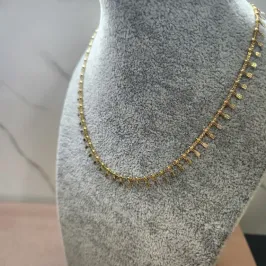 COLAR OURO CHOKER PINOS