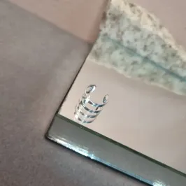 PIERCING PRATA 2 FILAS