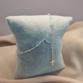 PULSEIRA PRATA TERÇO