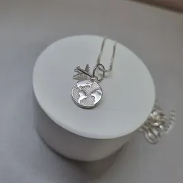 COLAR PRATA AMO VIAJAR