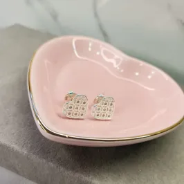 BRINCO PRATA CORAÇÃO ARABESCO Z