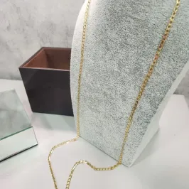 COLAR OURO MASC CHAPADO