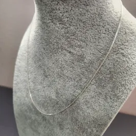 COLAR PRATA VENEZIANA 35 CM