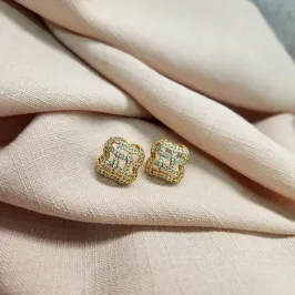 BRINCO OURO TREVO V Z