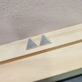 BRINCO PRATA TRI ZIR G