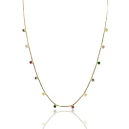 COLAR OURO PONTINHOS DE LUZ C