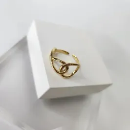 ANEL OURO AJUSTÁVEL NÓ