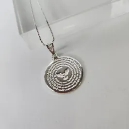 COLAR PRATA PAI NOSSO