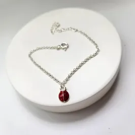 PULSEIRA PRATA INFANTIL JOANINHA