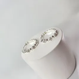 BRINCO PRATA ARGOLA BOLINHAS L Z