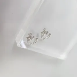 BRINCO PRATA ARGOLA LAÇO