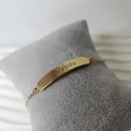 PULSEIRA OURO PLACA AMIZADE