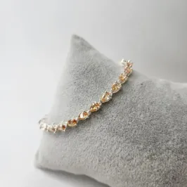 PULSEIRA PRATA GOTA MORGANITA