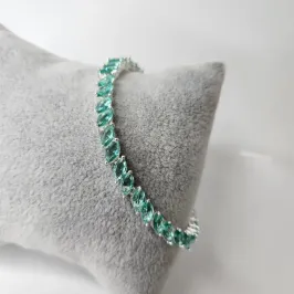 PULSEIRA PRATA LOS TURMALINA