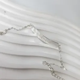 PULSEIRA PRATA PLACA RESILIÊNCIA