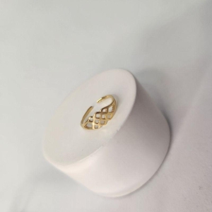 ANEL OURO AJUSTÁVEL DEDINHO ARABESCO