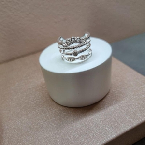 ANEL PRATA 4 FILEIRAS