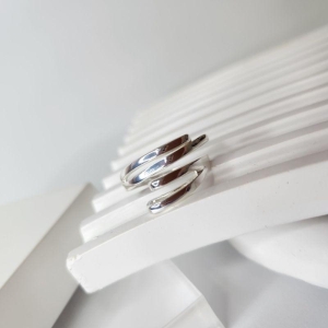 ANEL PRATA AJUSTÁVEL 4 PONTAS