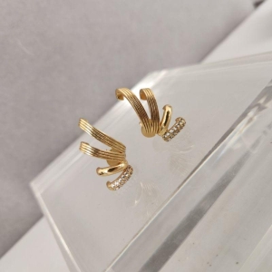 BRINCO OURO EAR CUFF GANCHOS