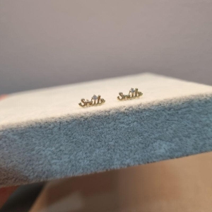 BRINCO OURO SMILE