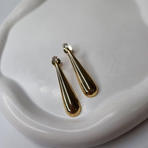 BRINCO OURO Z GOTA