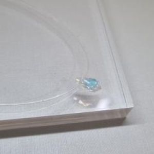 COLAR NYLON GOTA FURTACOR OURO