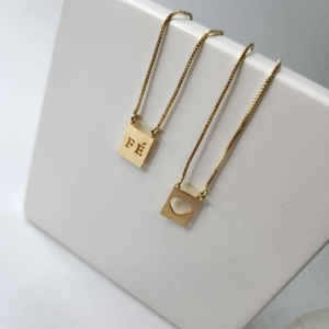 COLAR OURO ESCAPULÁRIO FÉ