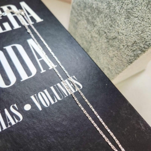 COLAR PRATA CHOKER CORRENTE CHAPADA