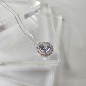 COLAR PRATA REDONDO LUXO