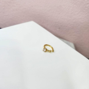 PIERCING FAKE OURO FIO Z