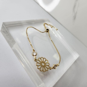 PULSEIRA OURO MARGARIDA