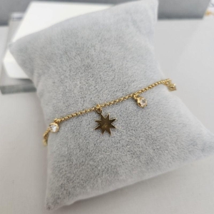 PULSEIRA OURO STAR LUZ