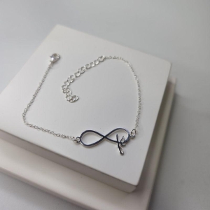 PULSEIRA PRATA INFINITO FÉ