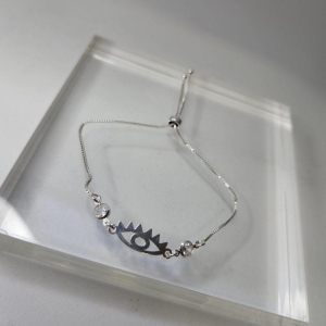 PULSEIRA PRATA OLHO