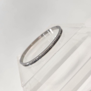 BRACELETE AÇO ZIRCÔNIAS