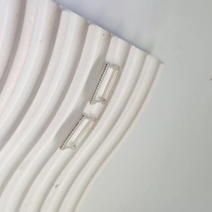 BRINCO PRATA ARGOLA RET ZIRC	G