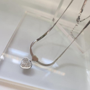 COLAR AÇO FITA CORAÇÃO