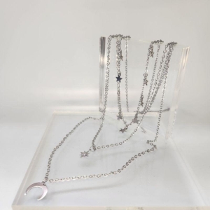 COLAR AÇO TRIPLO UNIVERSO