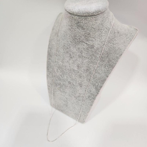 COLAR PRATA VENEZIANA 60 CM