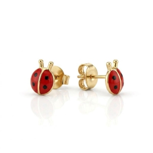 BRINCO INFANTIL JOANINHA BANHADO A OURO 18K