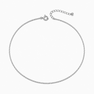 COLAR  VENEZIANA PRATA 45CM