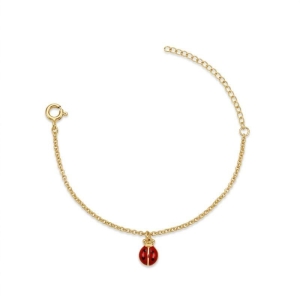 PULSEIRA JOANINHA BANHADA A OURO 18K