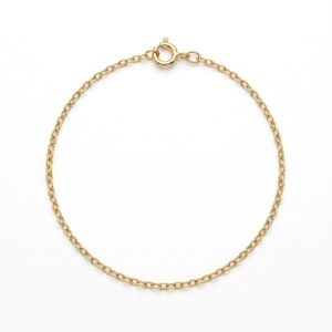 PULSEIRA CORRENTE CADEADO BANHADO A OURO 18K
