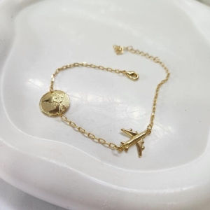 PULSEIRA OURO VIAJAR