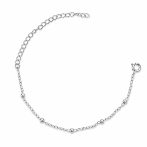 ´PULSEIRA PRATA BOLINHAS ESPASSADAS	PP953