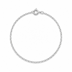 PULSEIRA PRATA CORRENTE CADEADO