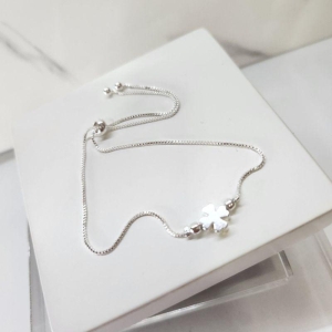 PULSEIRA PRATA TREVO
