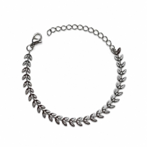PULSEIRA AÇO FOLHAS